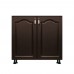 Corp inferior 80 cu 2 usi masca chiuveta Zebra MDF mustata wenge